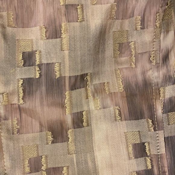 Chico’s Jacket w/ Interlocking Fringed Pattern - Picture 2 of 8